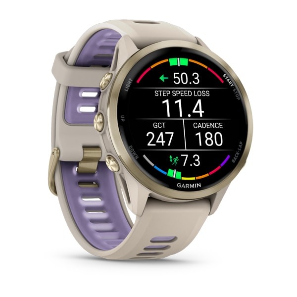 Garmin Forerunner 970 Soft Gold Titanyum | Gri