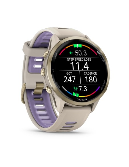 Garmin Forerunner 970 Soft Gold Titanyum | Gri