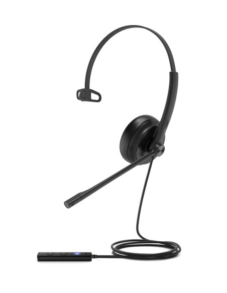 Yealink UH34 Mono Teams Uyumlu Taçlı USB Siyah Kulak Üstü Kulaklık