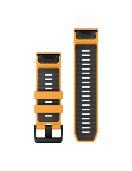 Garmin Quickfit 26 mm Yedek Kayış Kıvılcım Turuncusu/Graphite
