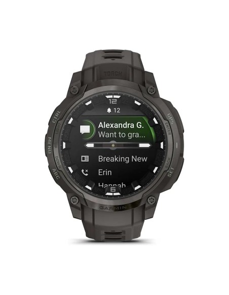 Garmin Instinct Crossover AMOLED Kömür Siyahı