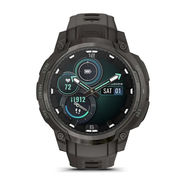 Garmin Instinct Crossover AMOLED Kömür Siyahı