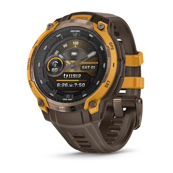 Garmin Instinct Crossover AMOLED Bronz