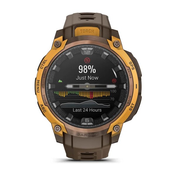 Garmin Instinct Crossover AMOLED Bronz