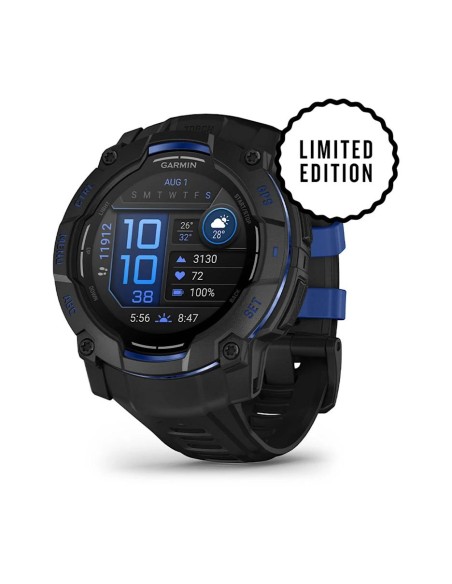 Garmin Instinct 3 - 50 mm AMOLED Siyah Mavi