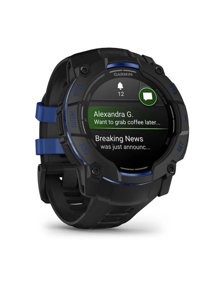 Garmin Instinct 3 - 50 mm AMOLED Siyah Mavi