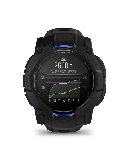 Garmin Instinct 3 - 50 mm AMOLED Siyah Mavi