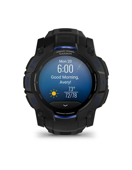 Garmin Instinct 3 - 50 mm AMOLED Siyah Mavi