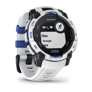 Garmin Instinct 3 – 45 mm Solar Beyaz Mavi