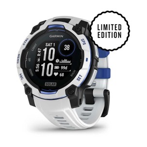 Garmin Instinct 3 – 45 mm Solar Beyaz Mavi 2