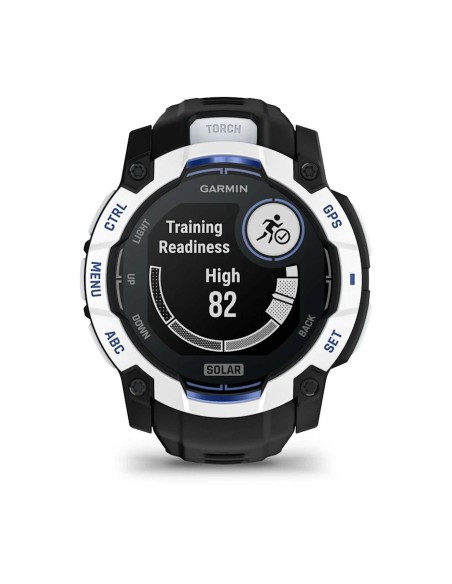 Garmin Instinct 3 – 50 mm Solar Siyah Beyaz