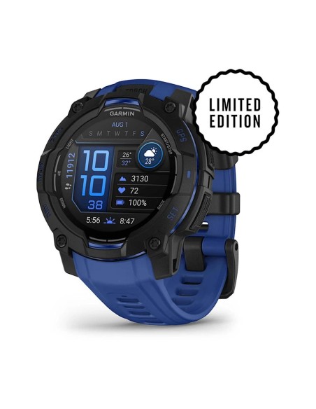 Garmin Instinct 3 - 45 mm AMOLED Siyah Mavi