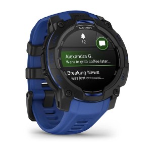 Garmin Instinct 3 - 45 mm AMOLED Siyah Mavi 2