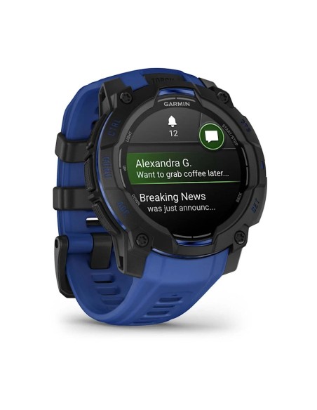 Garmin Instinct 3 - 45 mm AMOLED Siyah Mavi