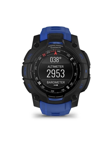 Garmin Instinct 3 - 45 mm AMOLED Siyah Mavi