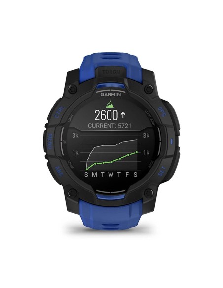 Garmin Instinct 3 - 45 mm AMOLED Siyah Mavi
