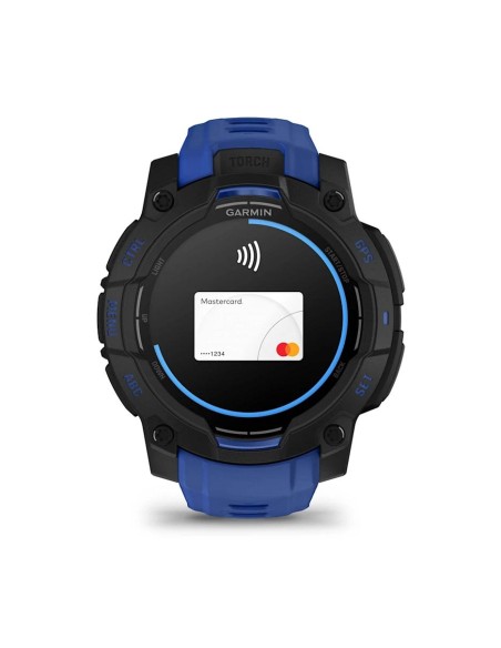 Garmin Instinct 3 - 45 mm AMOLED Siyah Mavi