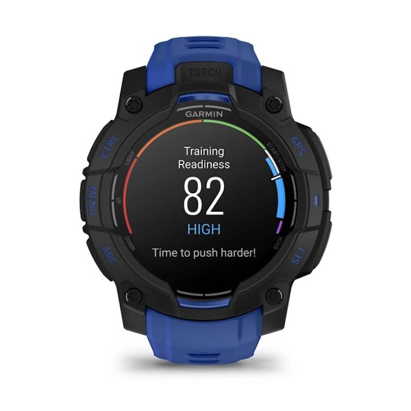 Garmin Instinct 3 - 45 mm AMOLED Siyah Mavi