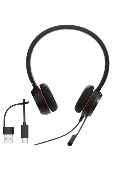 Jabra Evolve 30 II Duo NS – USB-C/A Çağrı Merkezi Kulaklığı