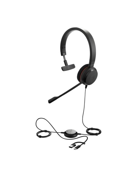 Jabra Evolve 20 Mono USB-C/A MS Mikrofonlu Kulak Üstü Kulaklık