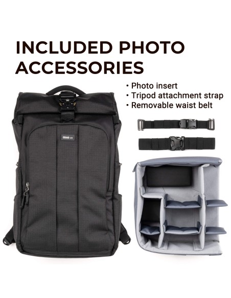 ThinkTank FocusPoint 22L RollTop Fotoğraf Makinesi Sırt Çantası