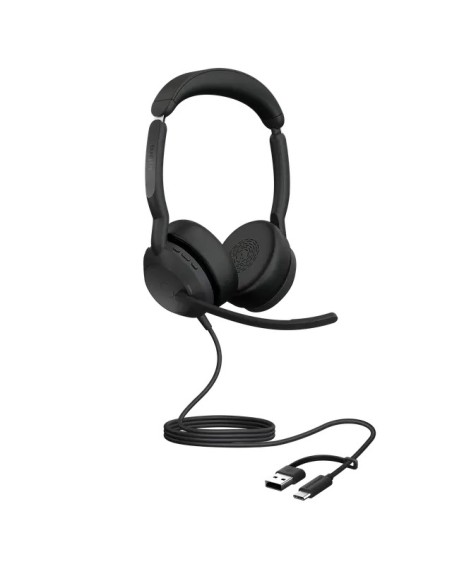 Jabra Evolve2 50 Duo Usb-C/A Ms Kablolu Kulak Üstü Kulaklık