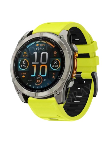 Garmin Fenix 8 Uzman Silikon 51 mm Kordon