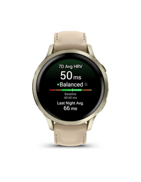 Garmin Venu 4 - 41 mm Deri Kayışlı