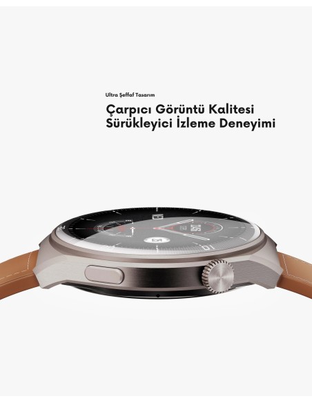 AUKEY SW-2U 2 Ultra Deri Kayış Akıllı Saat