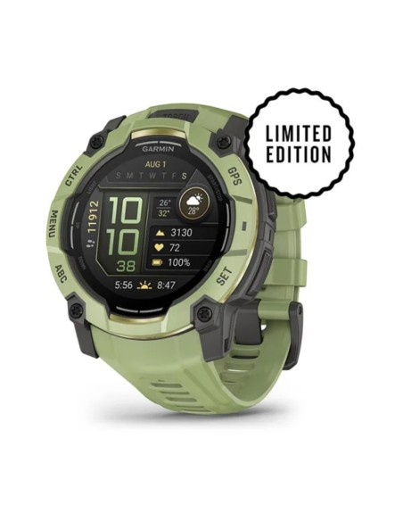 Garmin Instinct 3 – 50 mm AMOLED Eğrelti Yeşili