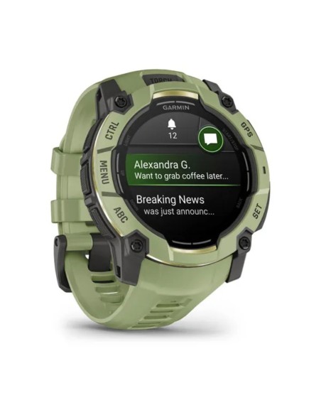 Garmin Instinct 3 – 50 mm AMOLED Eğrelti Yeşili