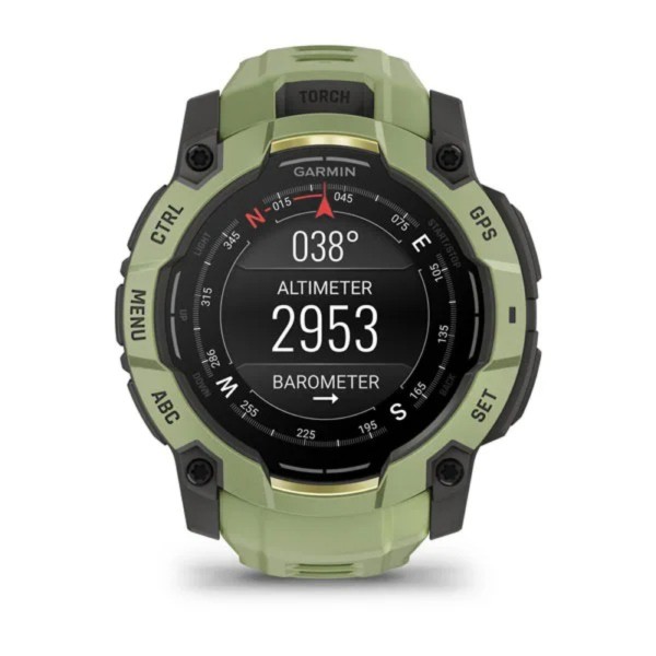 Garmin Instinct 3 – 50 mm AMOLED Eğrelti Yeşili