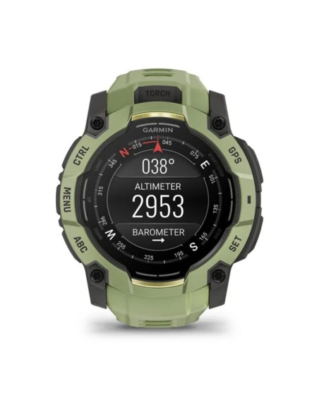 Garmin Instinct 3 – 50 mm AMOLED Eğrelti Yeşili