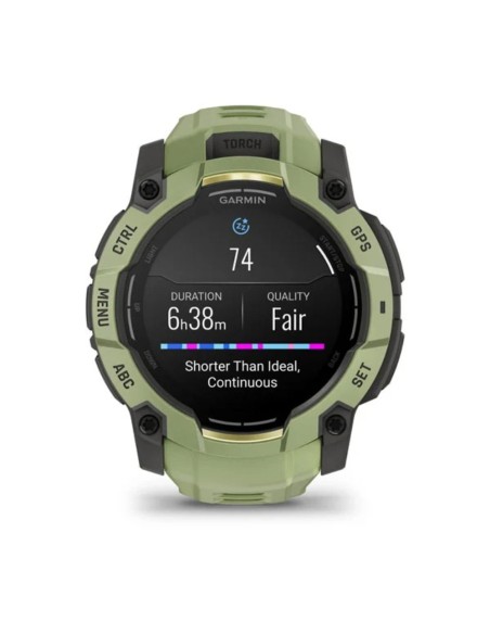 Garmin Instinct 3 – 50 mm AMOLED Eğrelti Yeşili