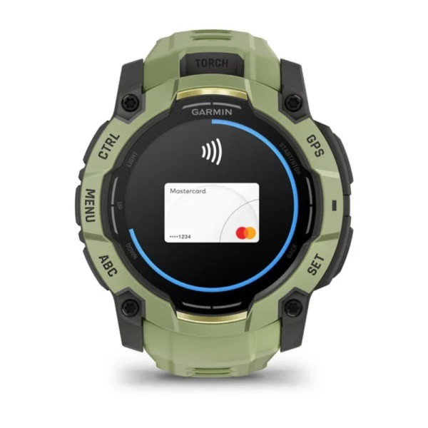 Garmin Instinct 3 – 50 mm AMOLED Eğrelti Yeşili