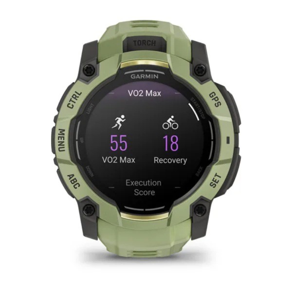 Garmin Instinct 3 – 50 mm AMOLED Eğrelti Yeşili