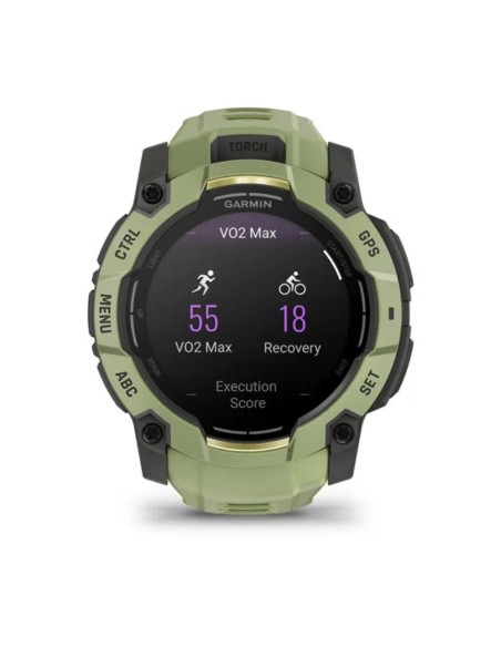 Garmin Instinct 3 – 50 mm AMOLED Eğrelti Yeşili