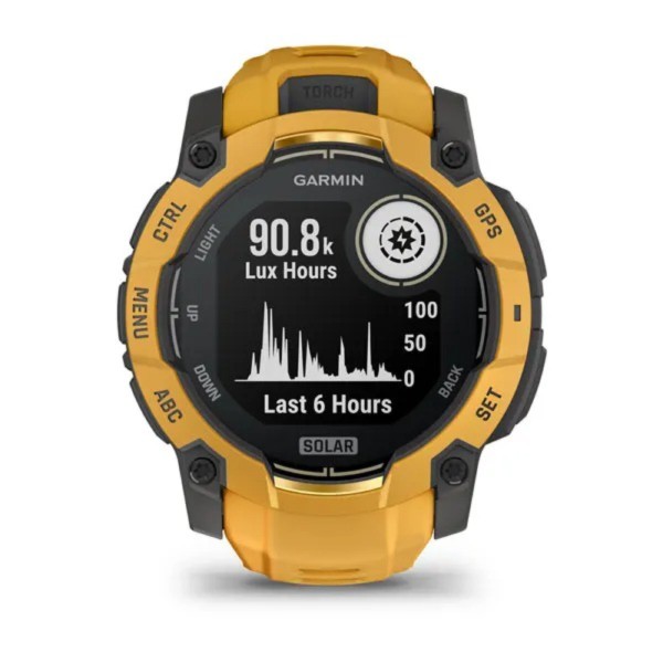 Garmin Instinct 3 – 45 mm, Turuncu / Gri