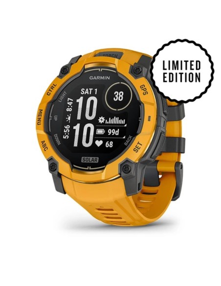 Garmin Instinct 3 – 45 mm, Turuncu / Gri