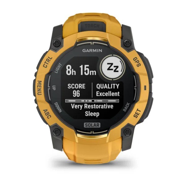 Garmin Instinct 3 – 45 mm, Turuncu / Gri