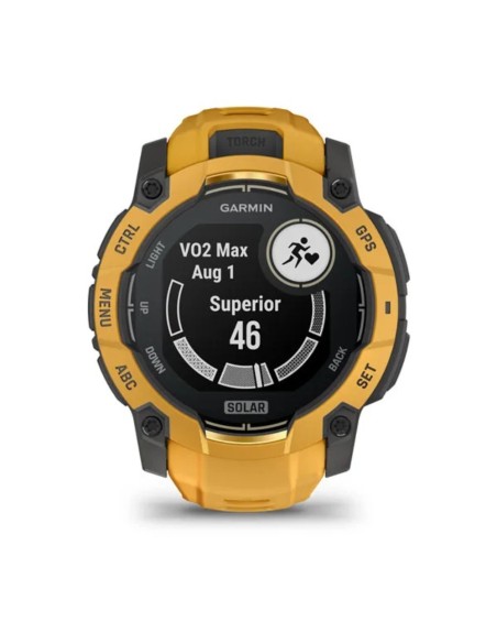 Garmin Instinct 3 – 45 mm, Turuncu / Gri