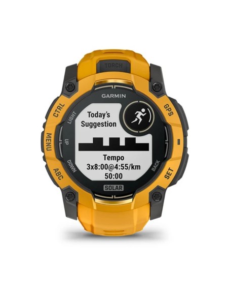 Garmin Instinct 3 – 45 mm, Turuncu / Gri