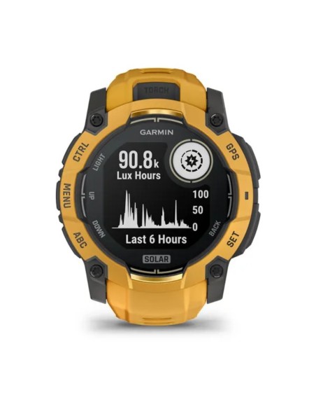 Garmin Instinct 3 – 50 mm, Solar Turuncu / Gri