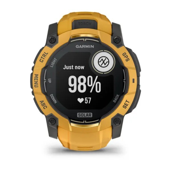 Garmin Instinct 3 – 50 mm, Solar Turuncu / Gri