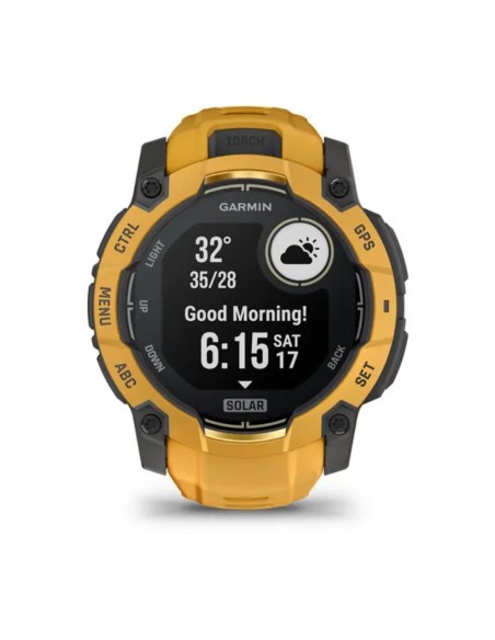 Garmin Instinct 3 – 50 mm, Solar Turuncu / Gri