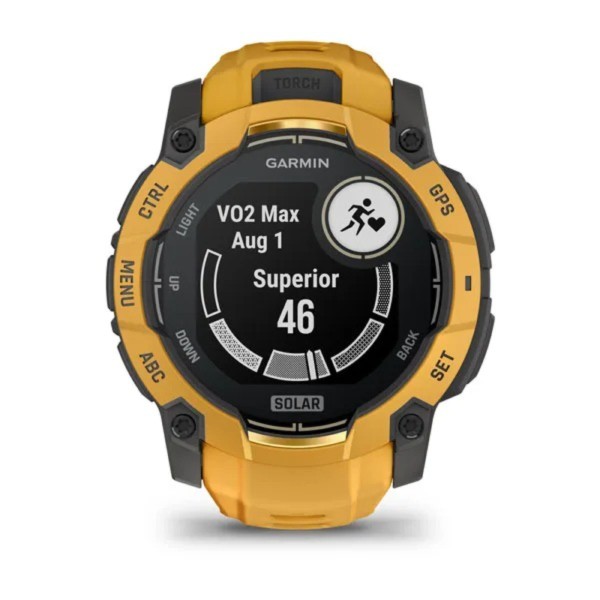 Garmin Instinct 3 – 50 mm, Solar Turuncu / Gri