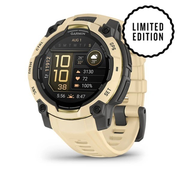 Garmin Instinct 3 – 45 mm AMOLED Sitrin