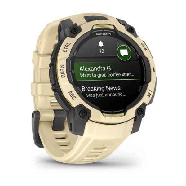 Garmin Instinct 3 – 45 mm AMOLED Sitrin