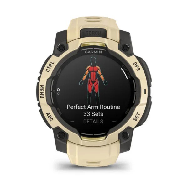 Garmin Instinct 3 – 45 mm AMOLED Sitrin