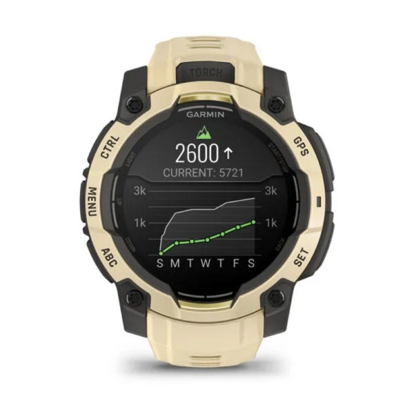 Garmin Instinct 3 – 45 mm AMOLED Sitrin